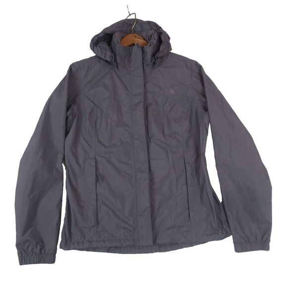 The North Face Other - The North Face Resolve Rain Jacket Womens Medium Purple Lined Hooded DryVent